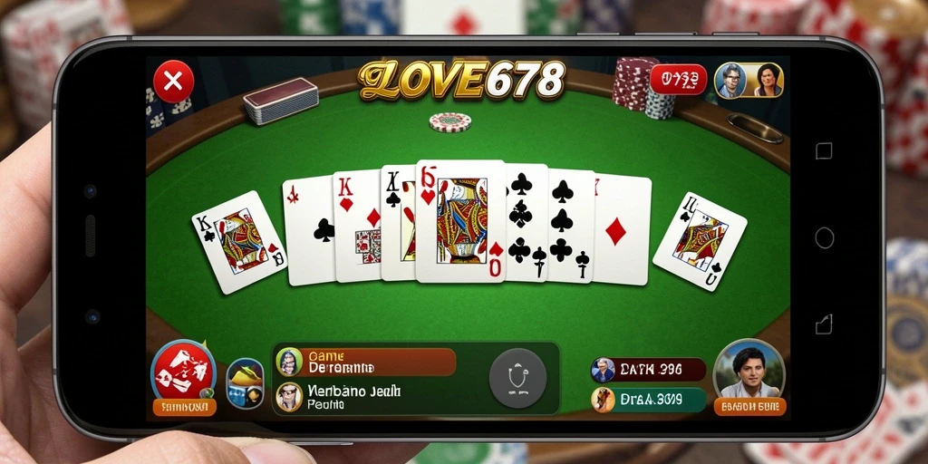 Tampilan gameplay seru dalam LOVE678 yang membuat ketagihan.