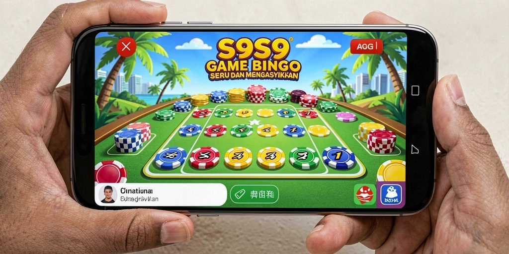Tampilan gameplay S9S9 yang seru dan interaktif dalam permainan Bingo.